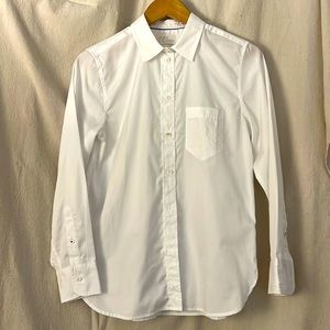J. Crew - Thomas Mason white button- down shirt